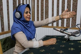 نخستین گزارشگر ورزشی زن در صداوسیما نخستین گزارشگر ورزشی زن در صداوسیما