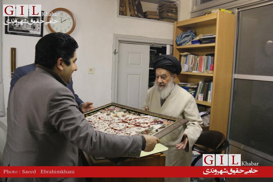 اختصاصی/گزارش تصویری دیدار شهردار رشت با ایت الله رودباری