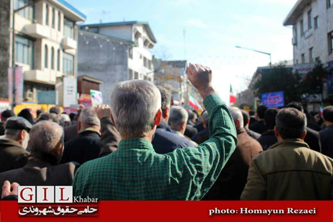 اختصاصی/ گزارش تصویری راهپیمایی سالگرد پیروزی انقلاب در انزلی