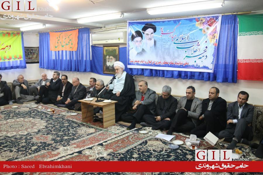 اختصاصی/گزارش تصویری دیدار اصناف و بازاریان استان با نماینده ولی فقیه در گیلان