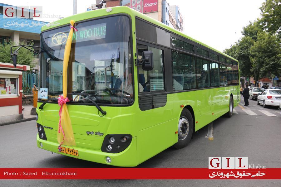 اختصاصی/گزارش تصویری افتتاح اتوبوس خط ویژه در رشت