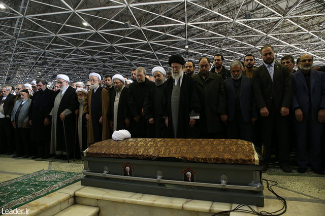 گزارش تصویری تشییع پیکر و آخرین وداع با  آیت الله هاشمی رفسنجانی (1)