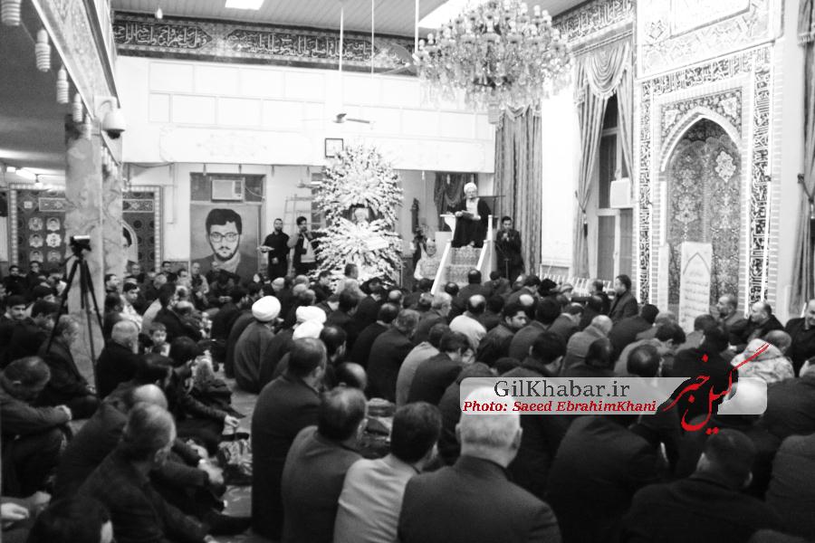 اختصاصی/ گزارش تصویری مراسم یادبود آیت الله هاشمی رفسنجانی در مسجد چهار برادران رشت