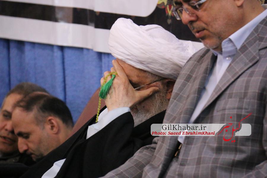 اختصاصی/ گزارش تصویری چهلمین روز درگذشت آیت الله هاشمی رفسنجانی در مصلی رشت
