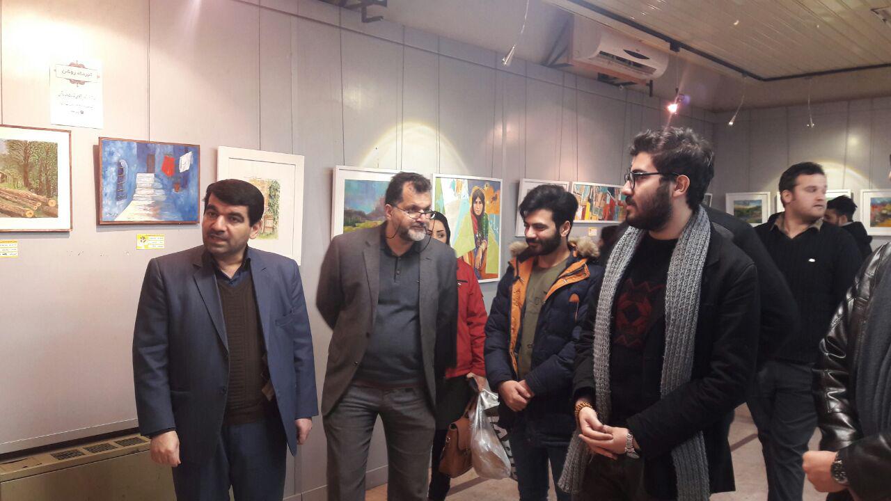 افتتاح نمایشگاه نقاشی در نگارخانه مارلیک