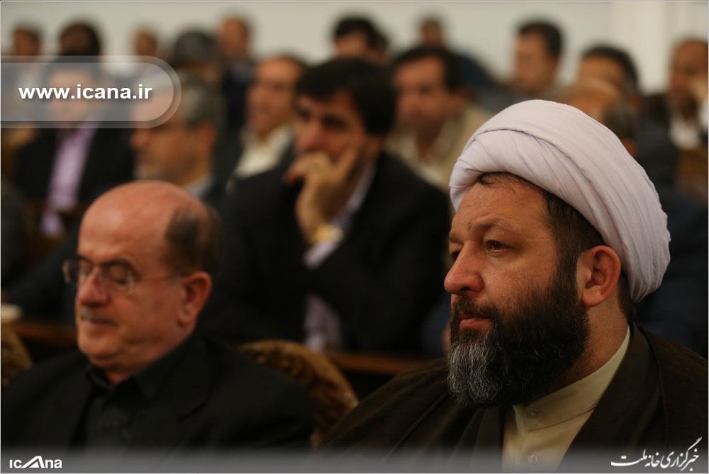 حضور نمایندگان آستانه اشرفیه، لنگرود، فومن و شفت در جلسه نمایندگان مجلس با روحانی/ تصاویر