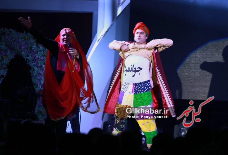 اختصاصی/ گزارش تصویری استندآپ کمدی حامد آهنگی در تالار مجلل رشت 