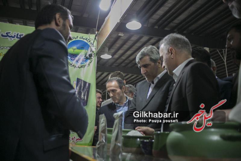 افتتاح اولین نمایشگاه تخصصی تولیدات برتر استان گیلان با حضور استاندار گیلان+ گزارش تصویری