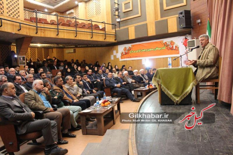 اختصاصی/ گزارش تصویری مراسم گرامیداشت آیت الله هاشمی در تالش با سخنرانی دکتر فیاض زاهد