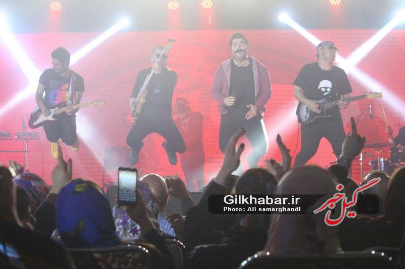 گزارش تصویری کنسرت بهنام بانی  در منطقه آزاد انزلی