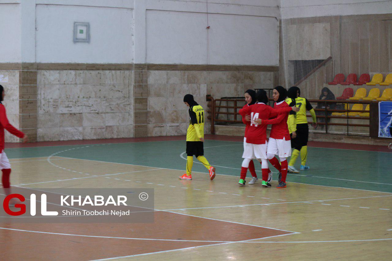 گزارش تصویری مسابقه فوتسال بانوان لیگ برتر شهرداری رشت(2)سپیدرود(9)