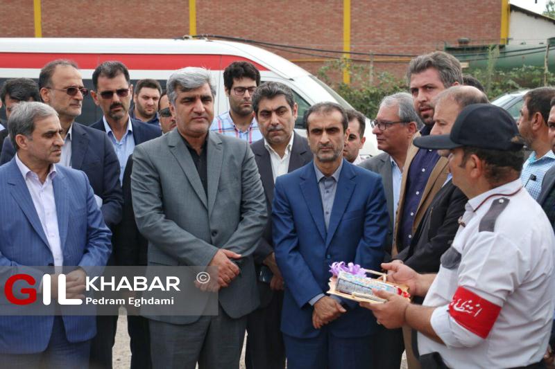 گزارش تصویری افتتاح پروژه های هفته دولت با حضور استاندار گیلان