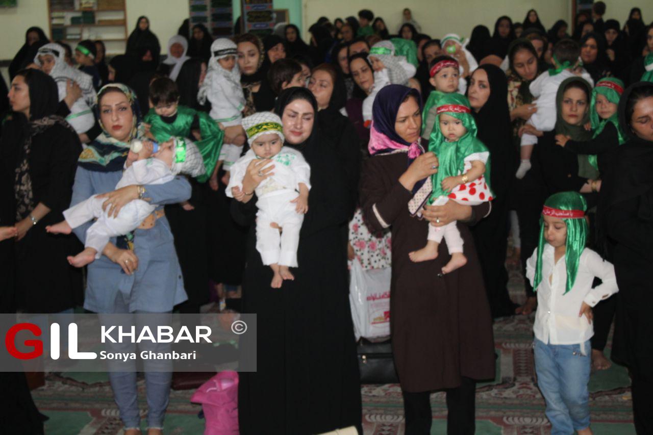 گزارش تصویری مراسم شیرخوارگان حسینی در شهرستان تالش