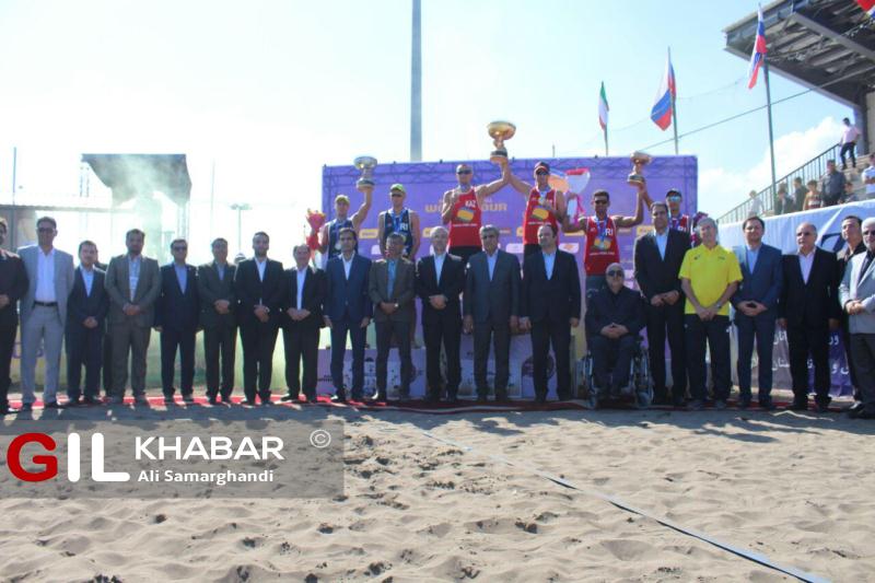 قزاقستان قهرمان سومین تور بین المللی تک ستاره  والیبال ساحلی منطقه آزاد انزلی