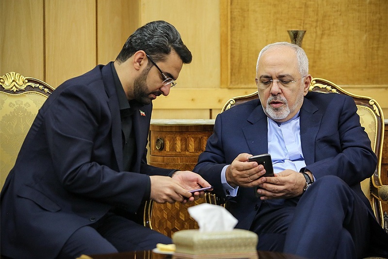 واکنش وزیر ارتباطات به خبر استعفای ظریف/عکس