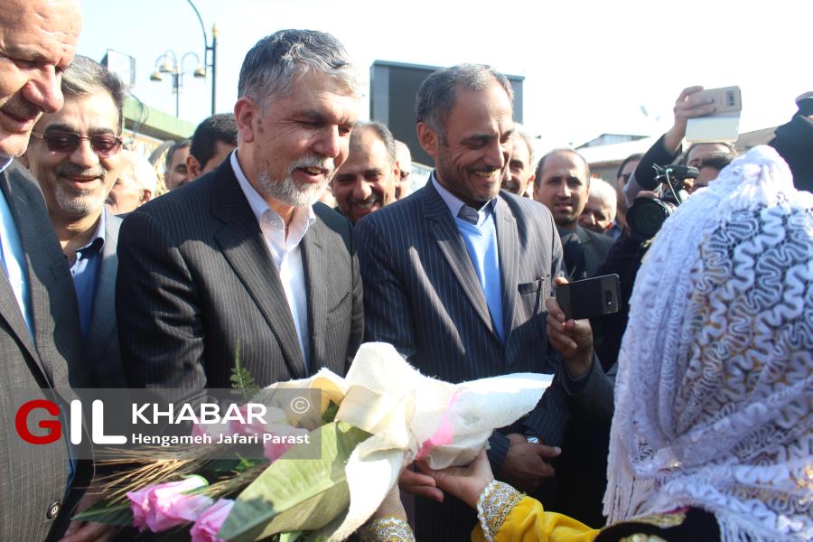 گزارش تصویری سفر وزیر ارشاد به آستانه اشرفیه