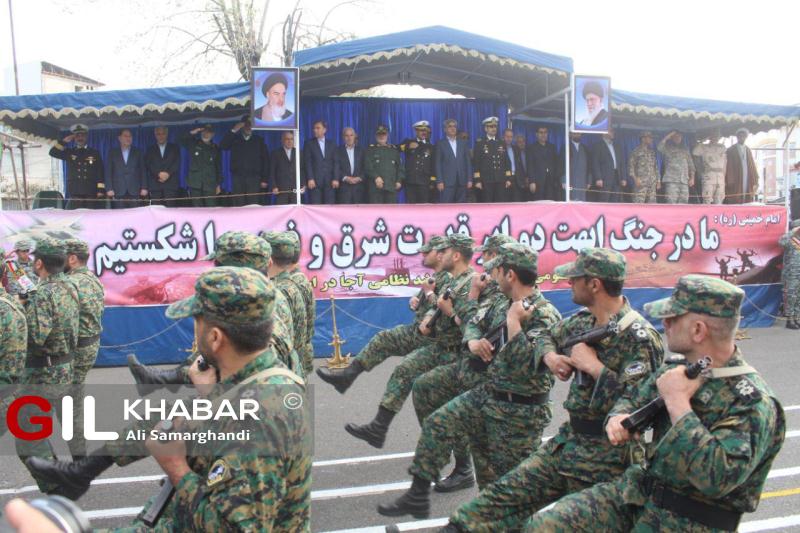 مراسم بزرگداشت روز ارتش در رشت+تصاویر