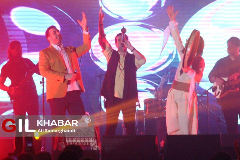 گزارش تصویری کنسرت امید حاجیلی در منطقه آزاد انزلی