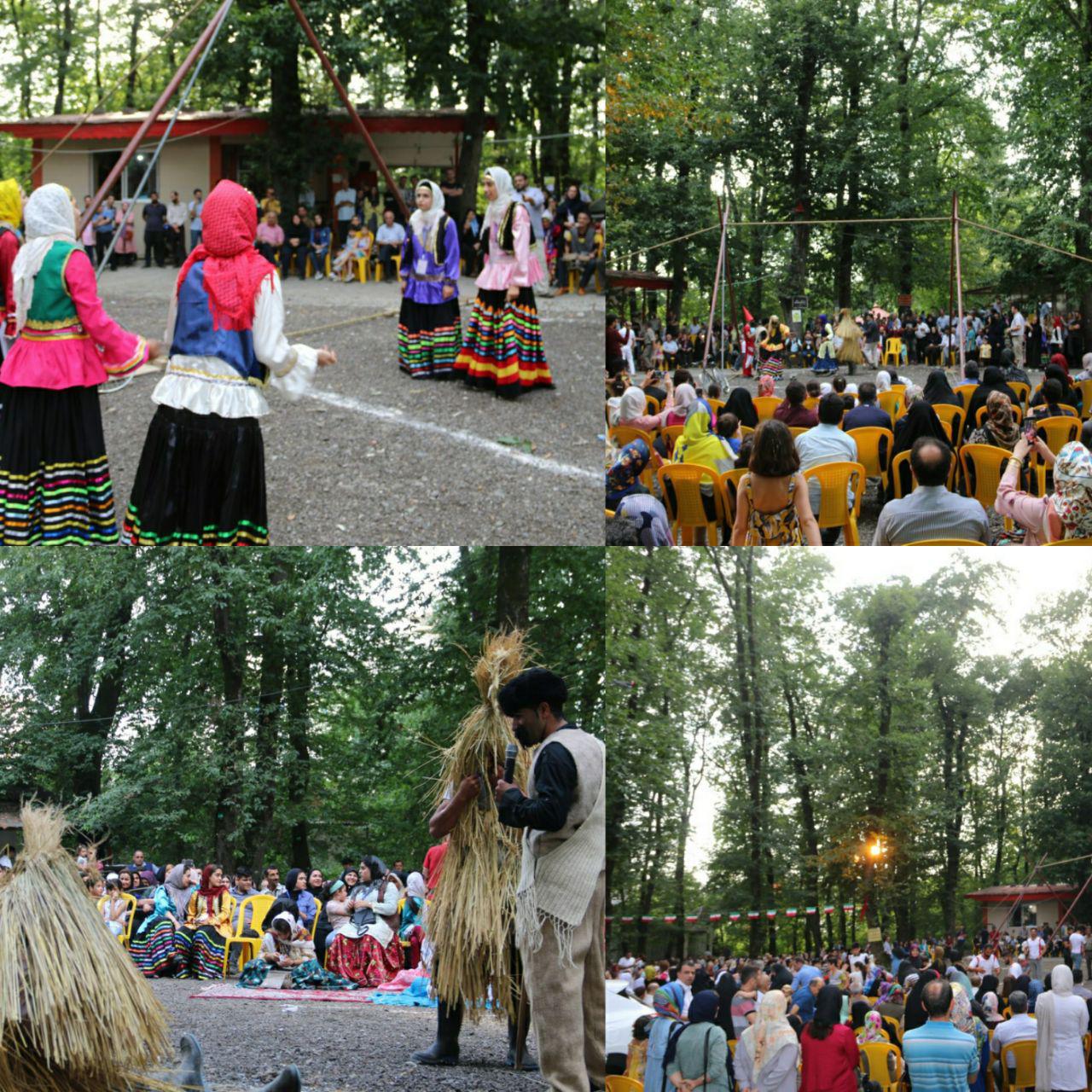 نخستین جشنواره اقوام گیلان با استقبال شهروندان در لاهیجان برگزارشد