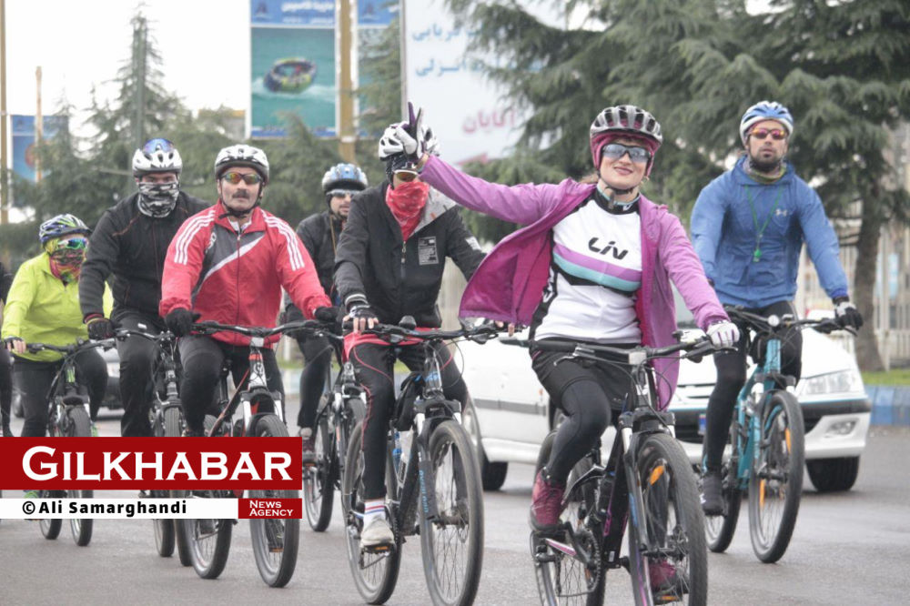 گزارش تصویری همایش دوچرخه سواری هوای پاک به میزبانی منطقه آزاد انزلی
