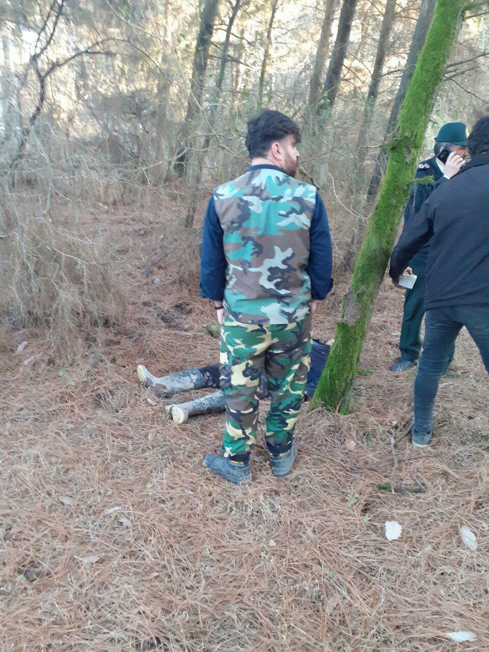 جسد یک مرد میانسال در جنگل های پره سر رضوانشهر پیدا شد