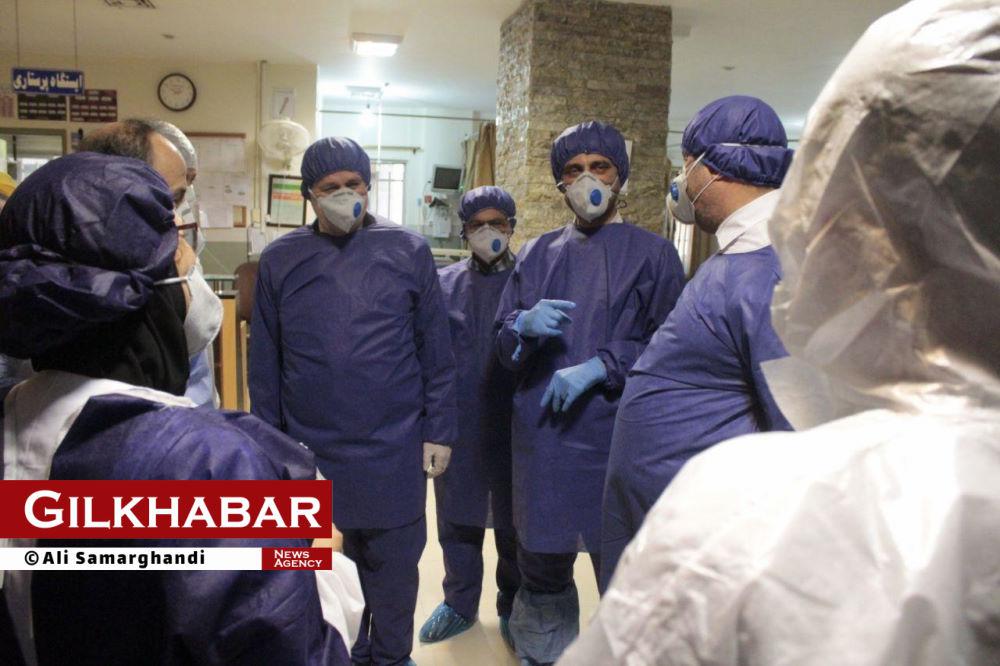 گزارش تصویری بازدید نماینده تام الاختیار وزیر بهداشت در گیلان از بیمارستان انزلی 