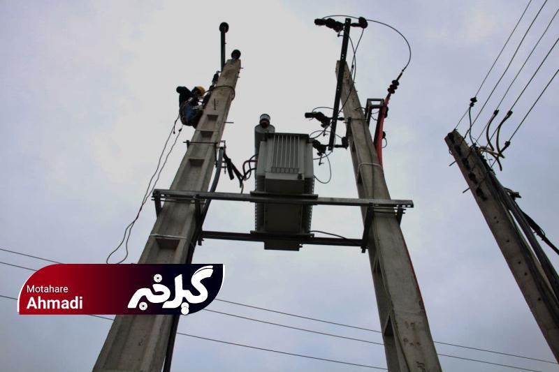 گزارش تصویری مانور سراسری بازسازی جهادی شبکه های توزیع برق گیلان