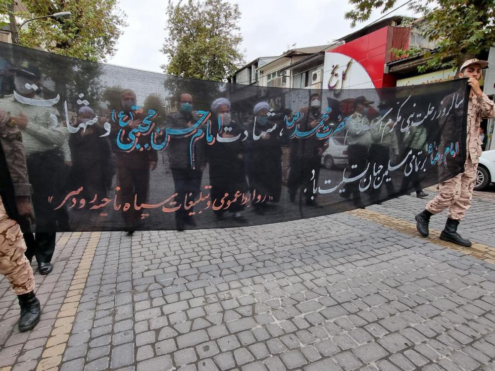 گزارش تصویری مراسم عزاداری حضرت محمد صلوات الله و حسن مجتبی علیه السلام در رودسر