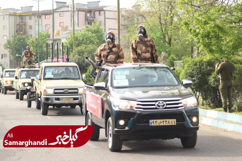 گزارش تصویری رژه نیروهای مسلح به مناسبت روز ارتش 