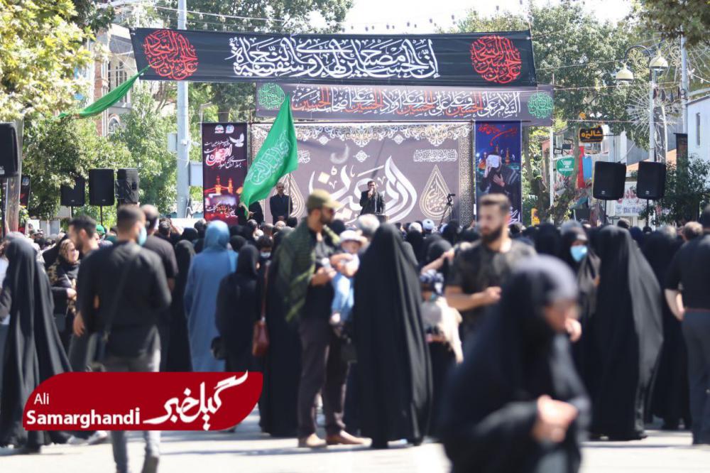 گزارش تصویری تجمع اربعین حسینی در بندرانزلی