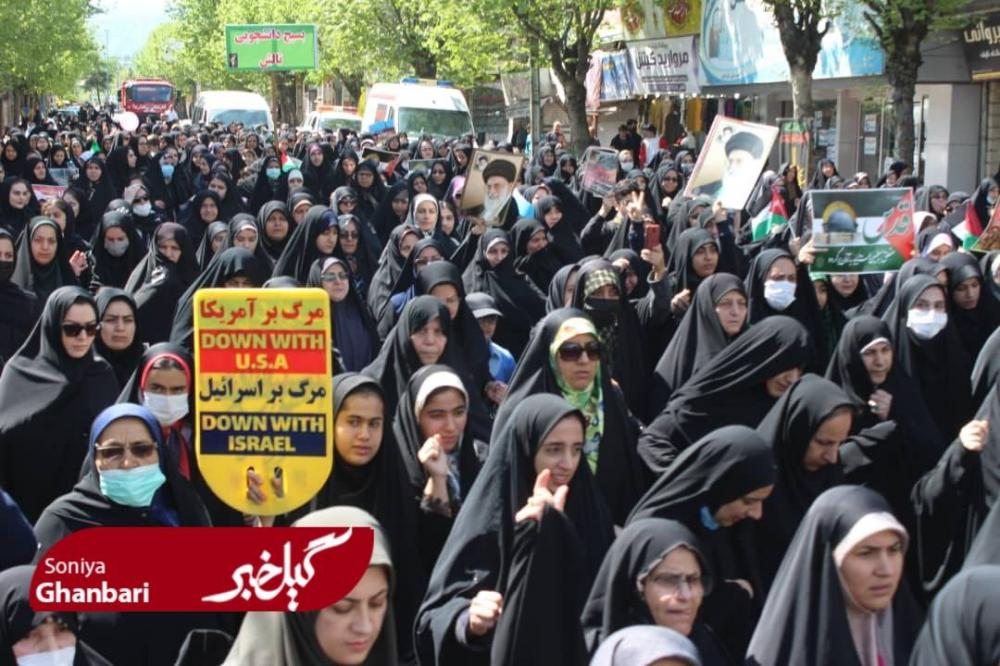 گزارش تصویری راهپیمایی روز قدس در تالش
