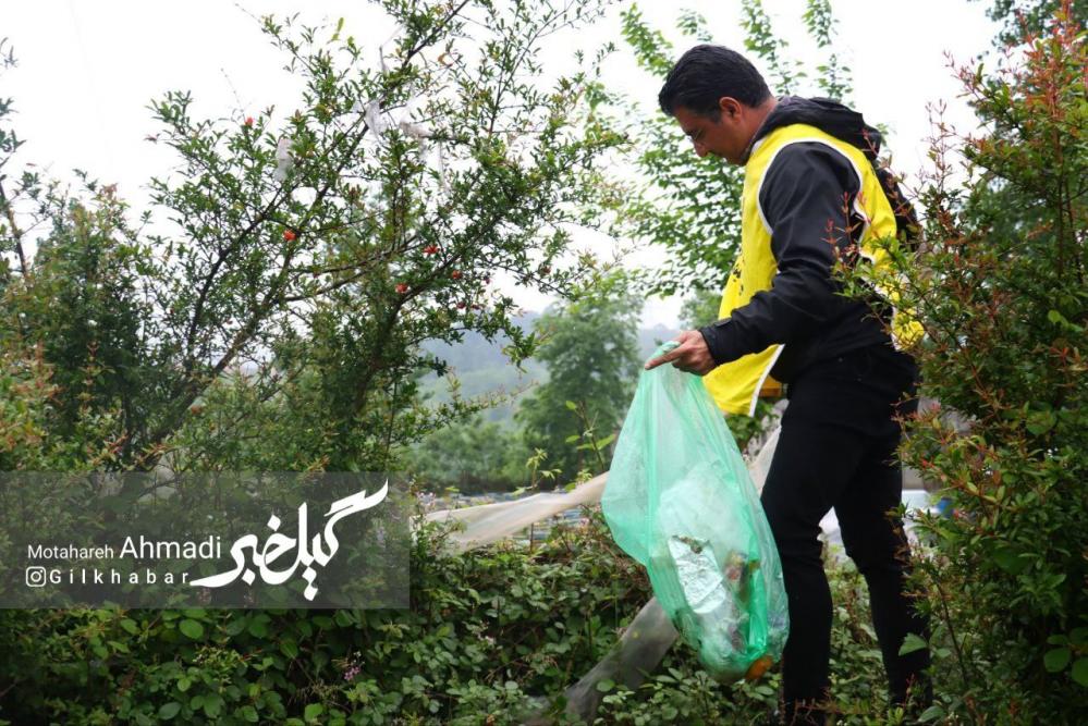 مردم روستای موشنگاه؛ آغازگر اجرای طرح روستاهای محیط زیستی بدون زباله در گیلان+گزارش تصویری