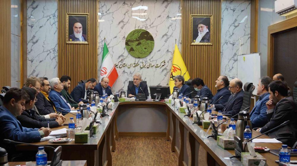 جلسه کارگروه انرژی و تامین نیازهای ضروری شورای پدافند غیر عامل 24 11 1402.