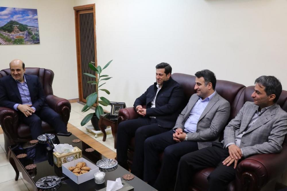 دیدار نوروزی شهردار و اعضای شورای اسلامی شهر با سرپرست فرمانداری لاهیجان