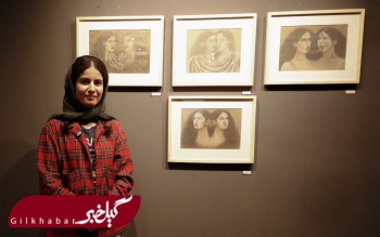 گزارش تصویری افتتاحیه نمایشگاه انفرادی نقاشی «هیس»در گالری ...