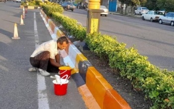 آغاز عملیات اجرایی یکی از زیباترین پارک های ساحلی در نوار ساحلی کلاچای و ادامه فعالیت های عمرانی
