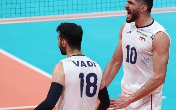 هت تریک والیبال ایران در قهرمانی بازی های آسیایی/ اولین طلای کاروان به دست آمد