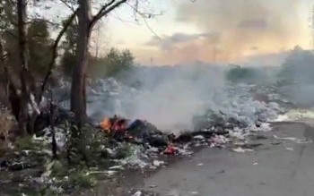 بی توجهی استانداری و محیط زیست گیلان به بحران آتش زدن زباله ها