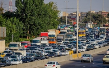 ترافیک سنگین در آزاد راه های تهران-شمال و قزوین-رشت