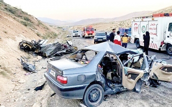 ۷۶۹ نفر؛ آخرین آمار جان باختگان تصادفات جاده ای در نوروز